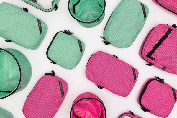 Cerise and Seafoam Accessories